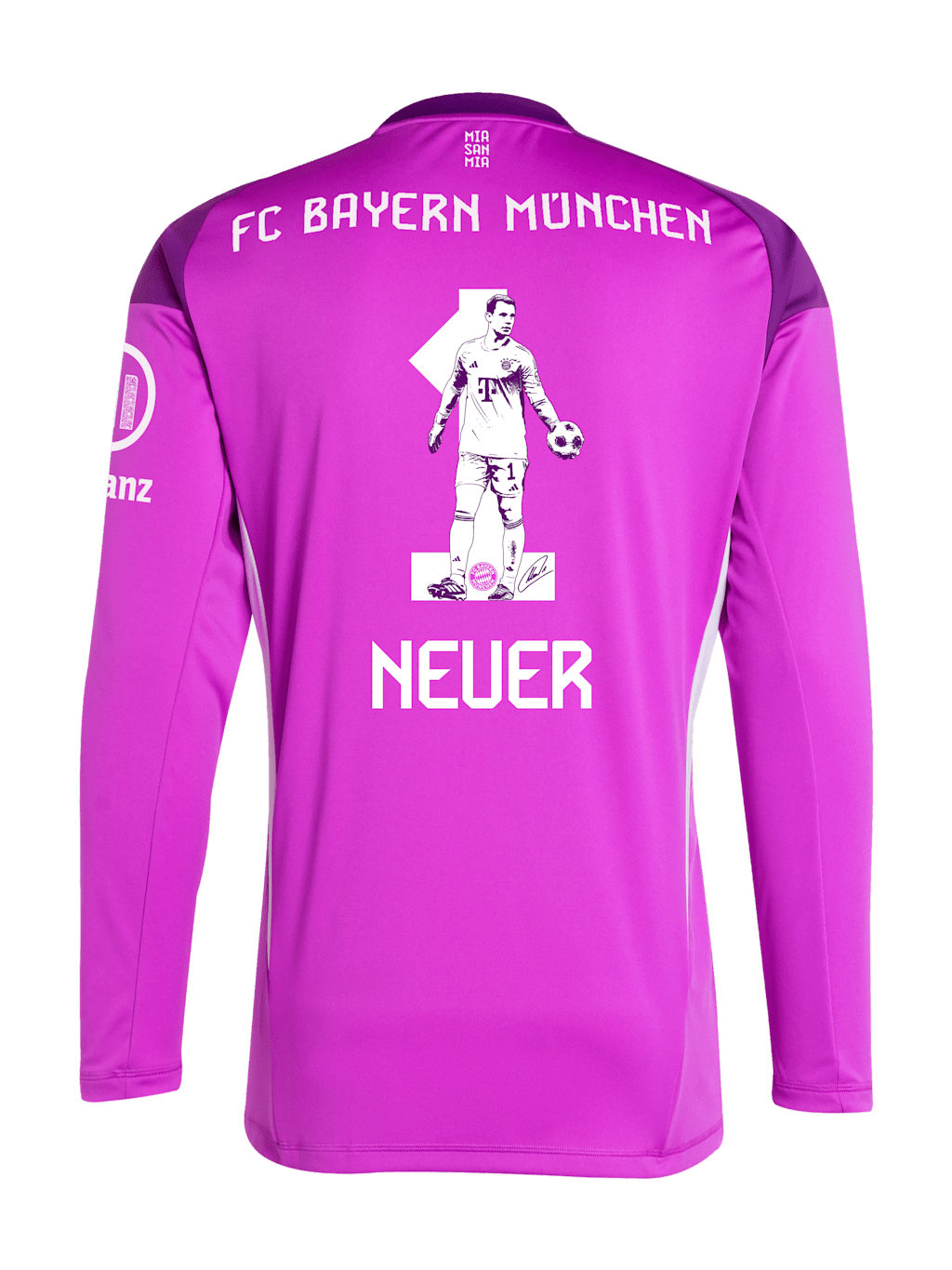 Trikot Bayern 25/26 Torwart #1 NEUER 