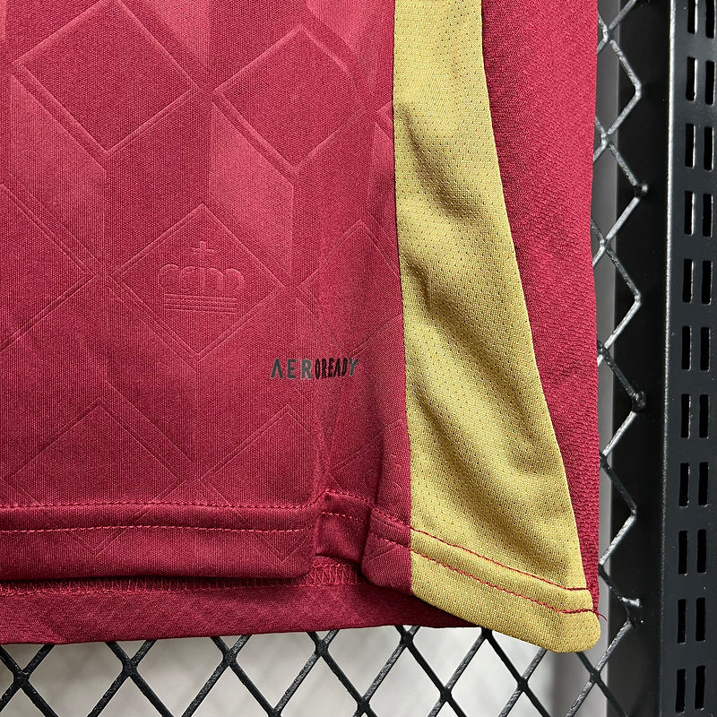 Trikot Belgien 24/25 Adidas - Vermelha Home 