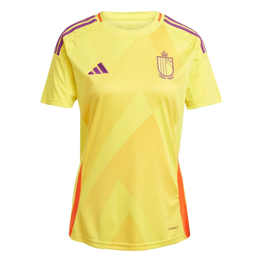Trikot Bélgica feminino 2025 Away WorldCup 