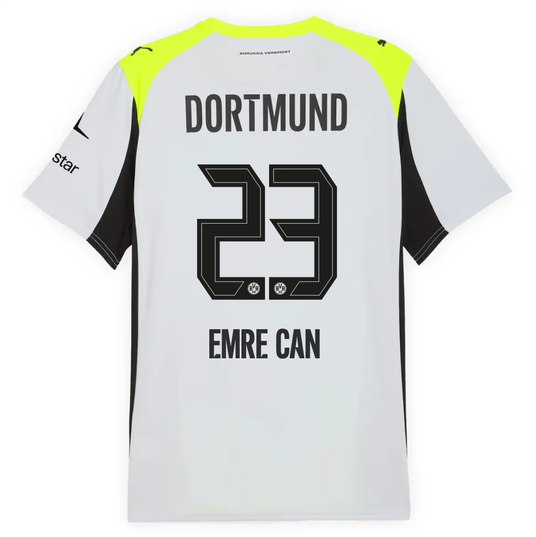 Trikot Borussia Dortmund 25/26 Auswärts #23 EMRE CAN 