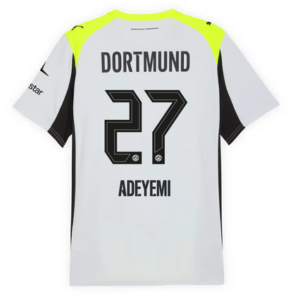 Trikot Borussia Dortmund 25/26 Auswärts #27 ADEYEMI 