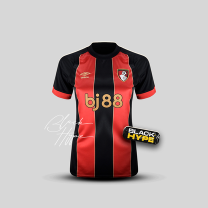 Jersey Bournemouth Feminino 24/25 Heimtrikot 
