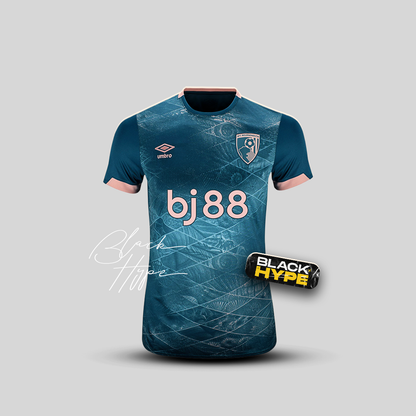 Jersey Bournemouth Feminino 24/25 Dritte 