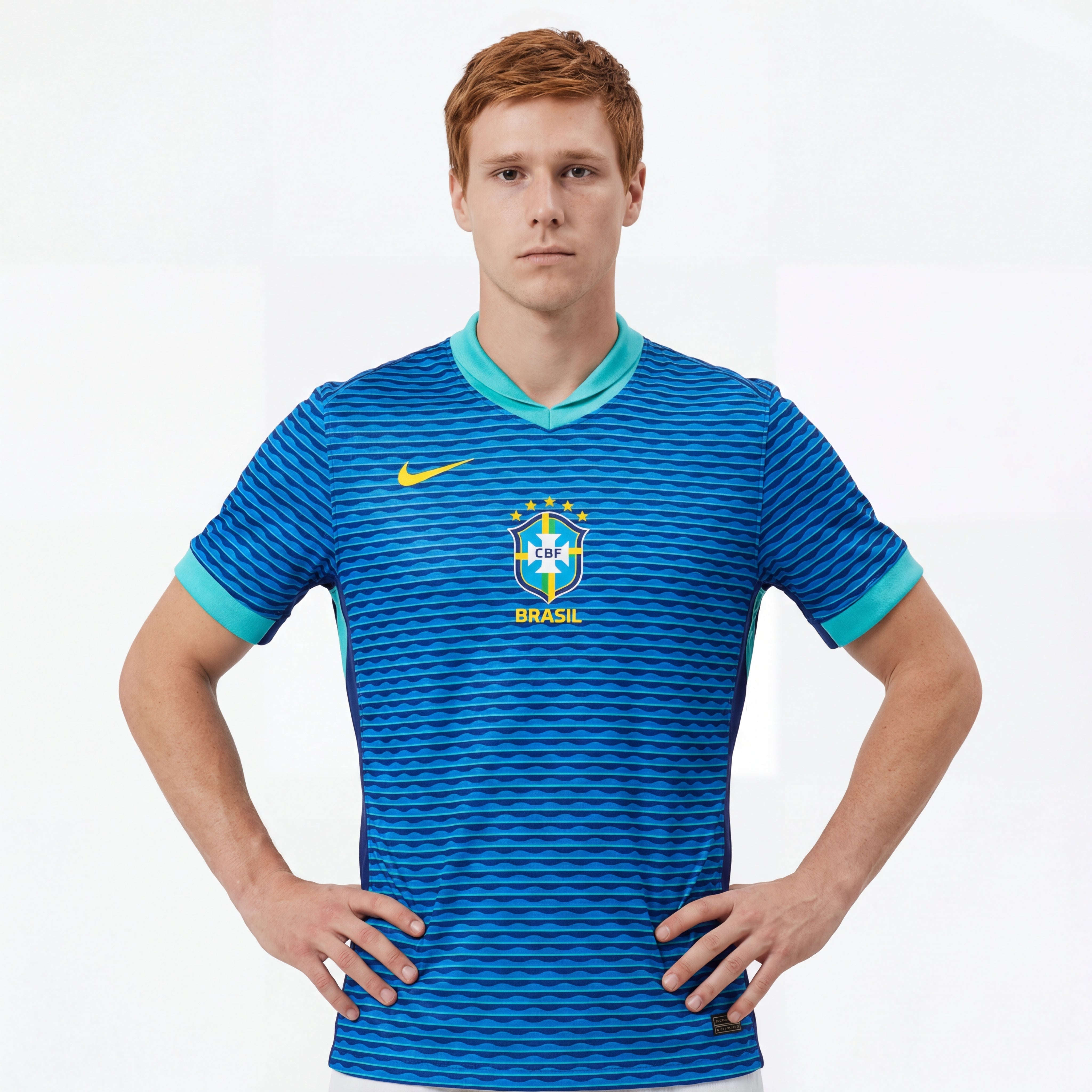 Jersey Brasilien 24/25 Azul Auswärts 