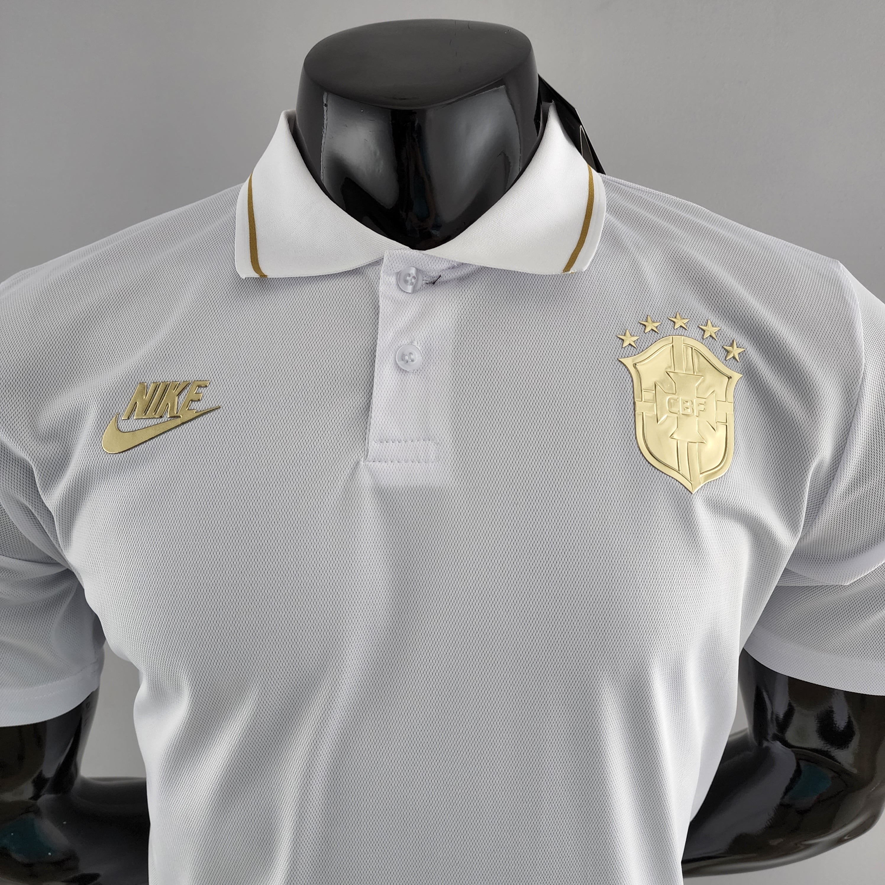 Jersey Brasilien Weiß - Herren 