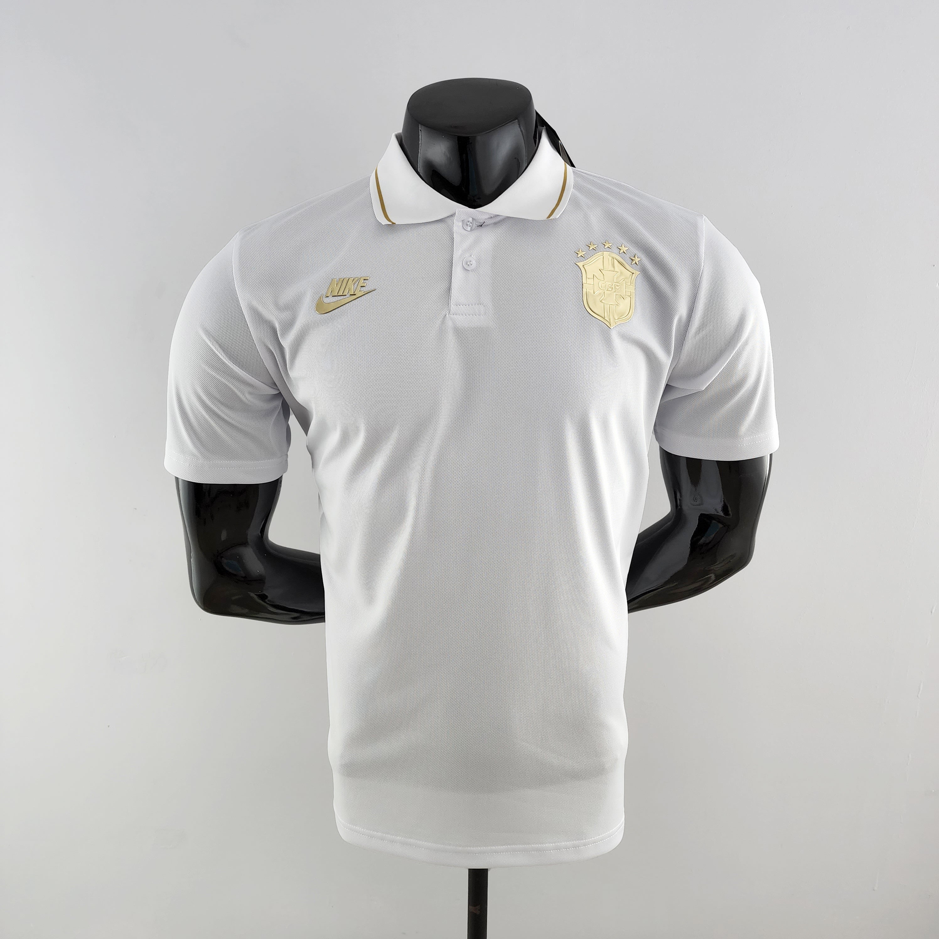 Jersey Brasilien Weiß - Herren 