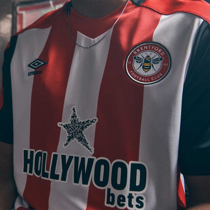 Jersey Brentford Feminino 24/25 Heimtrikot 