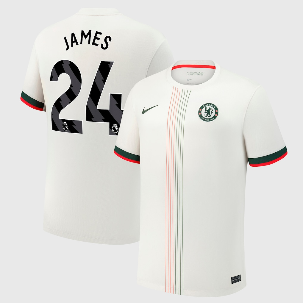 Chelsea Auswärtstrikot 25/26 #24 JAMES 