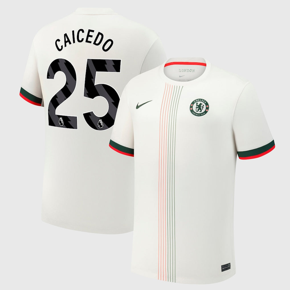 Trikot Chelsea 25/26 Auswärts #25 Caicedo 