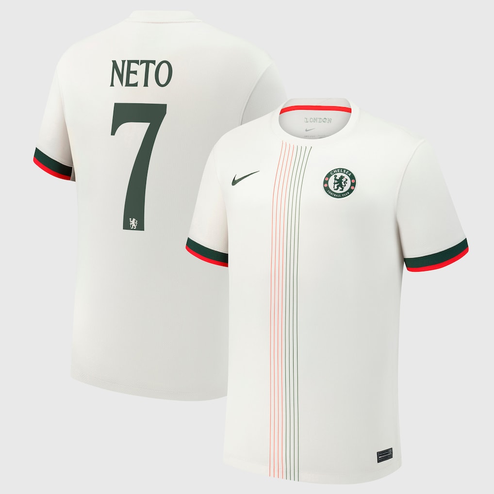 Trikot Chelsea 25/26 Auswärts #7 NETO 