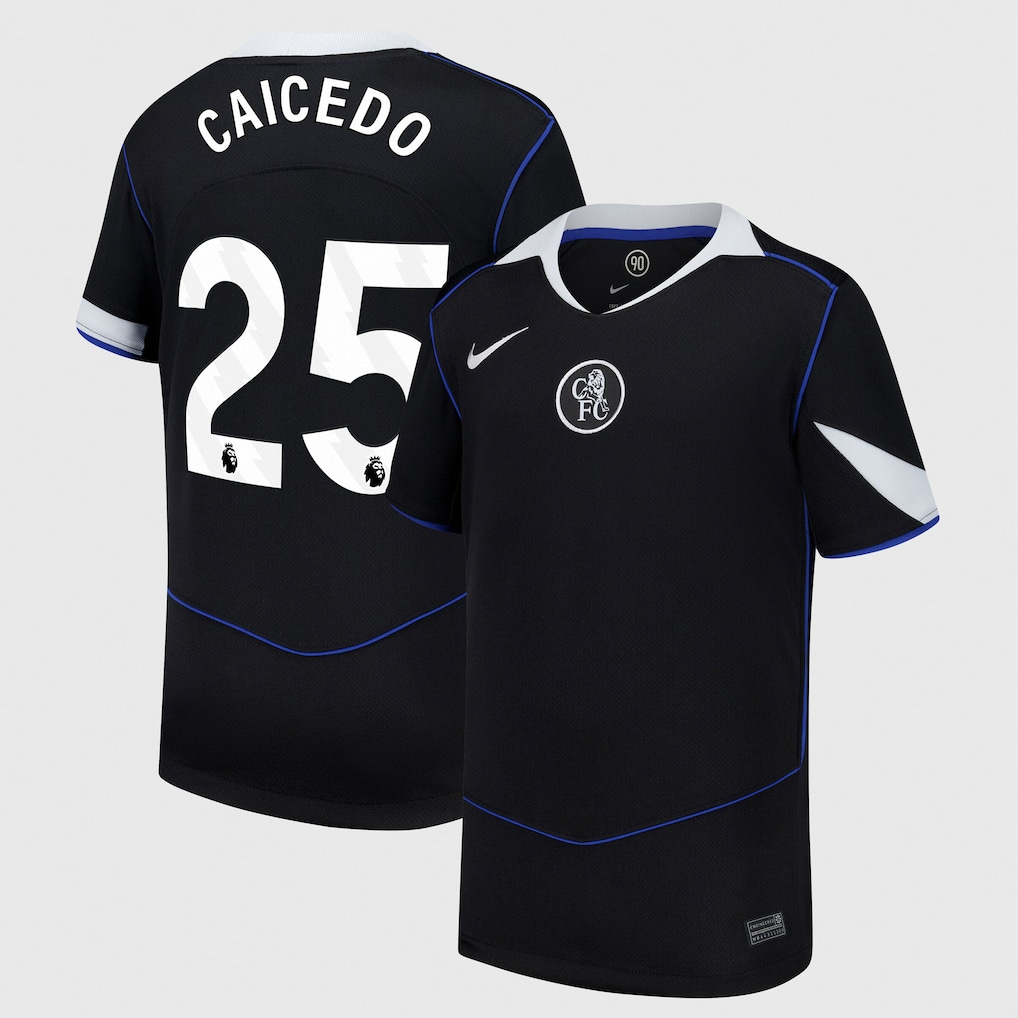 Trikot Chelsea 25/26 Dritter #25 Caicedo 