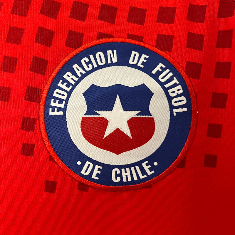 Trikot Chile 24/25 Home I – Vermelho 