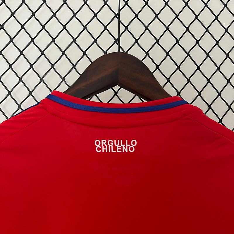 Trikot Chile 24/25 Home I – Vermelho 