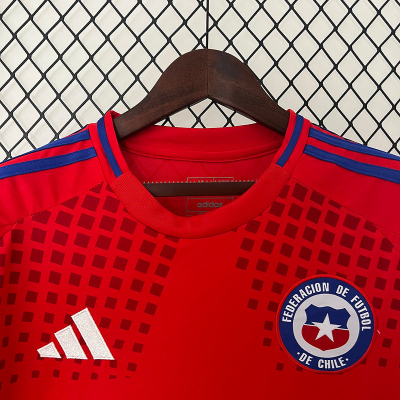 Trikot Chile 24/25 Home I – Vermelho 