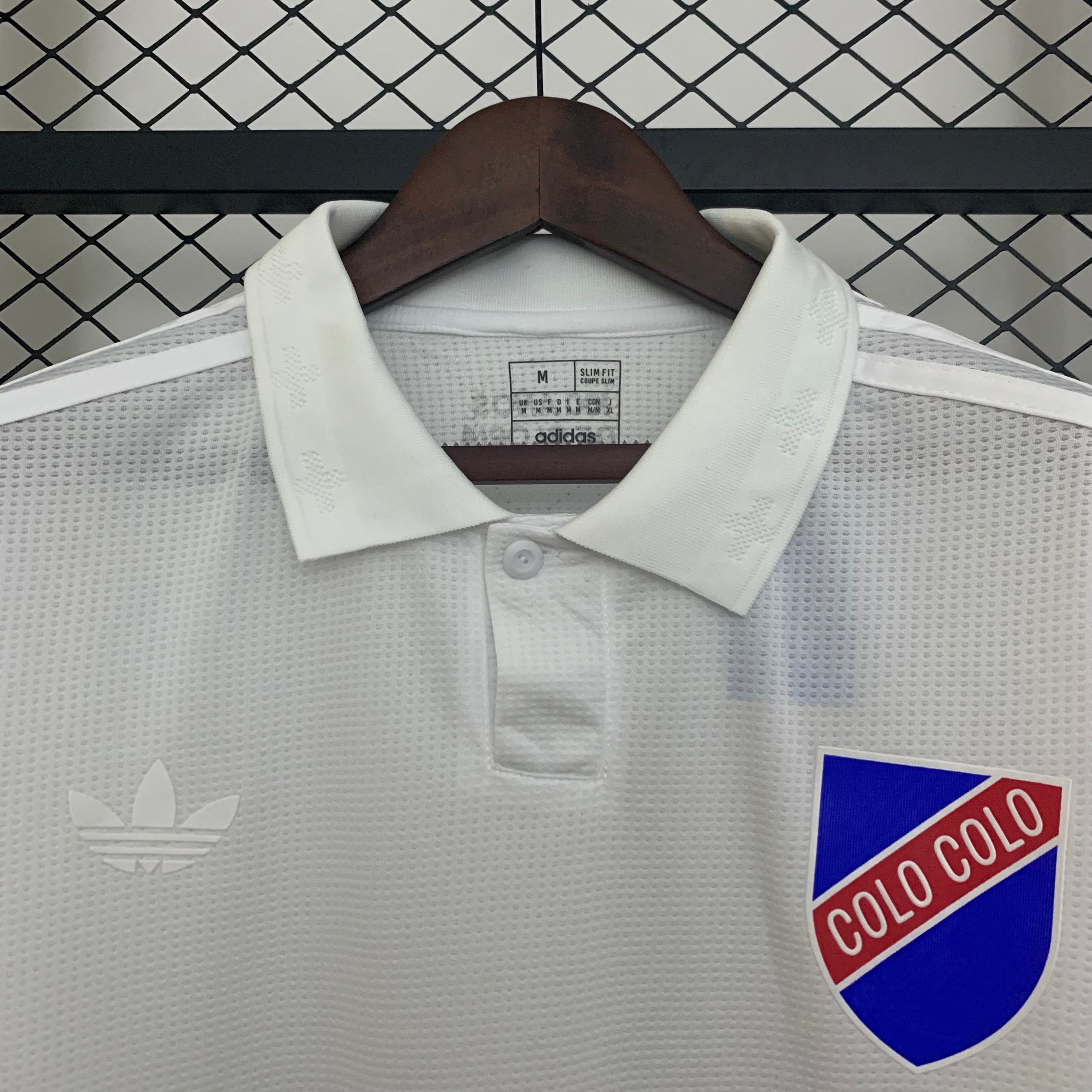 Jersey Colo Colo Polo 25/26 100-jähriges Jubiläum - Branco 