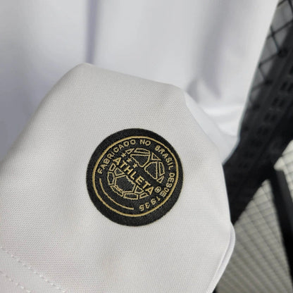 Trikot Comemorativa Santos 25/26 Pelé 1.000 Gols - Branco 