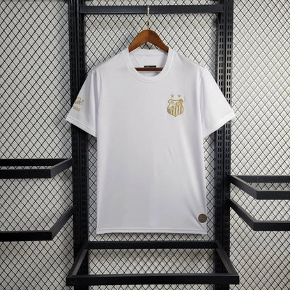 Trikot Comemorativa Santos 25/26 Pelé 1.000 Gols - Branco 