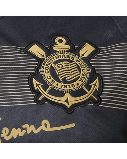 Trikot Corinthians Ayrton Senna 18/19 Retro - Preta 