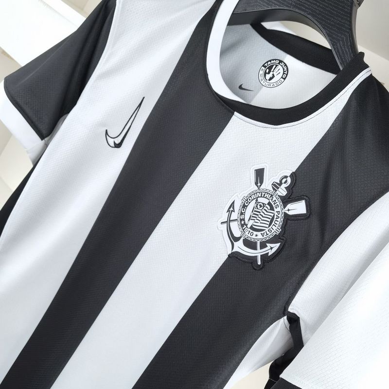 Jersey Corinthians III 24/25 - Branco e Preto 