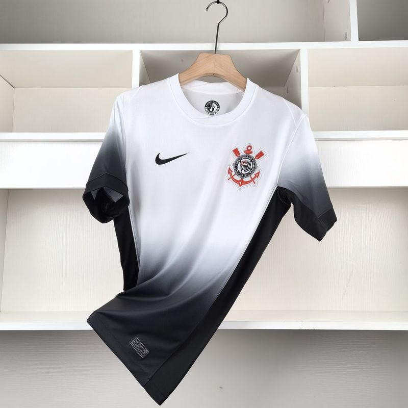 Jersey do Corinthians I 24/25 – Preto e Branco 