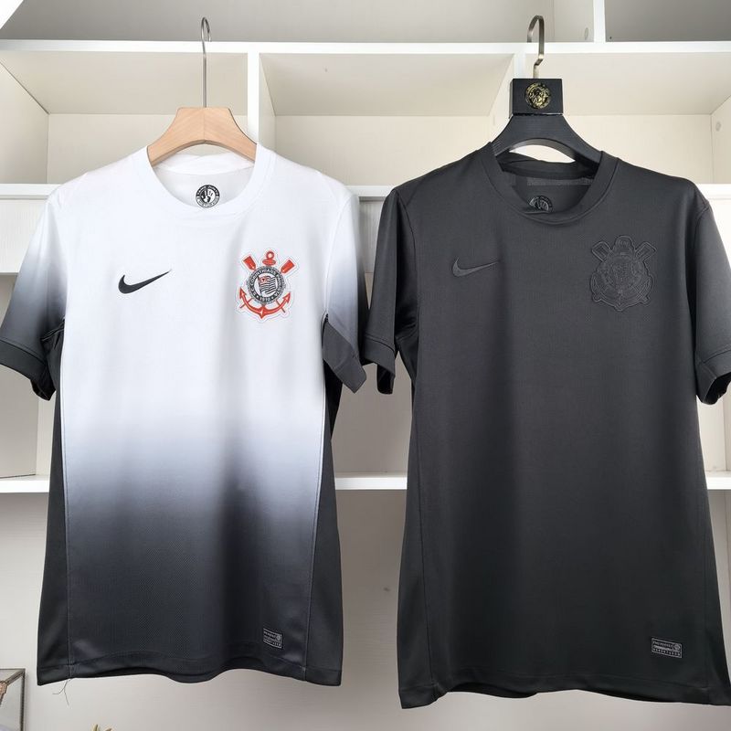 Jersey do Corinthians I 24/25 – Preto e Branco 