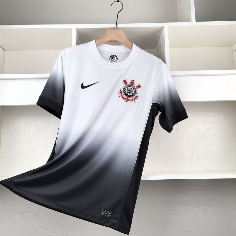 Jersey do Corinthians I 24/25 – Preto e Branco 