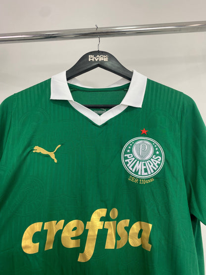 Trikot do Palmeiras Home 24/25 s/n° Torcedor Masculino - Verde 