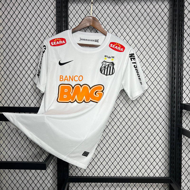 Jersey do Santos Retro l – 2011/2012 – Branco 