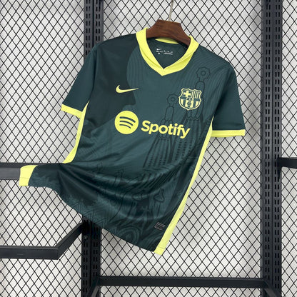 Trikot FC Barcelona 24/25 Dunkelgrün 