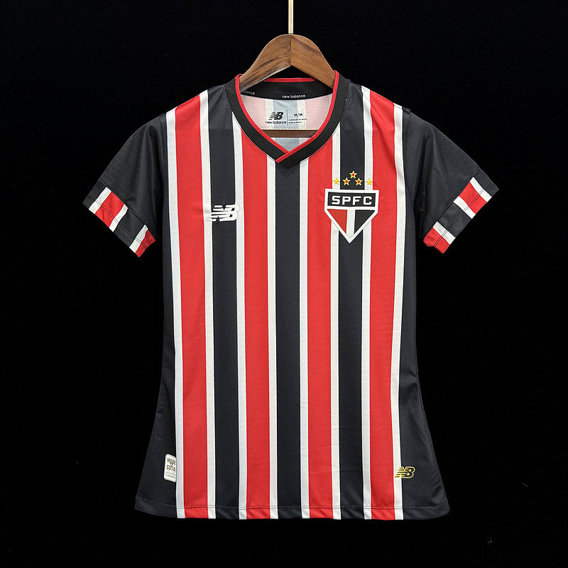 Trikot Feminina do São Paulo Away II 24/25 – Listrada 