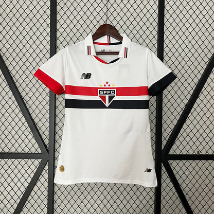 Trikot Feminina do São Paulo Home I 24/25 – Branco 