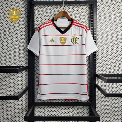 Trikot Flamengo Alle Sponsoren Branco 