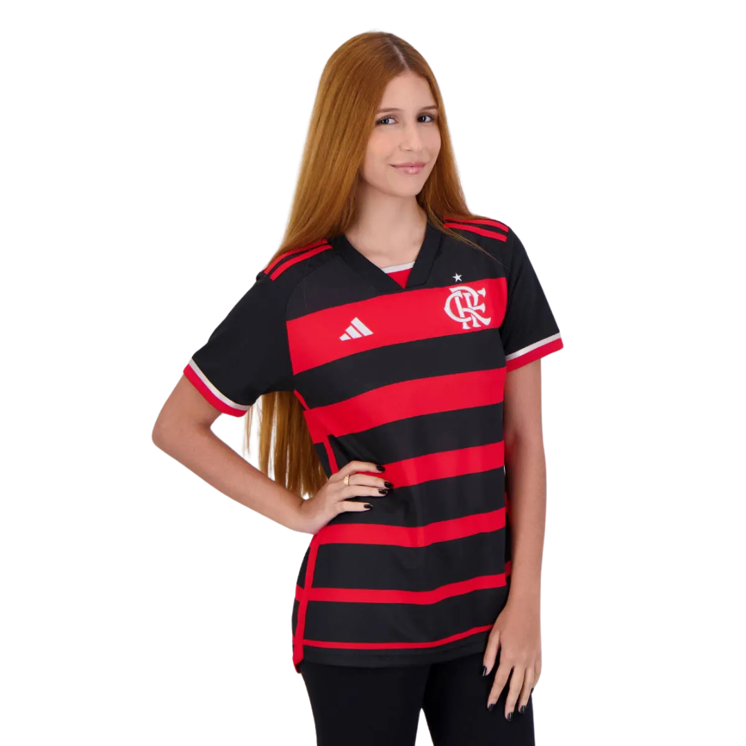 Trikot Flamengo Feminina Adidas 2024/25 Home 