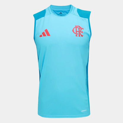 Trikot Flamengo Regata Treino 25/26 Azul e Vermelho 