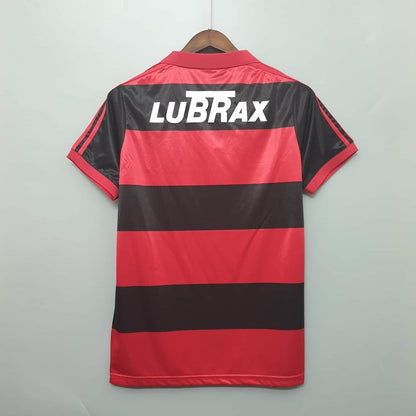 Trikot Flamengo Retro 1990 Vermelha e Preta - Adidas 
