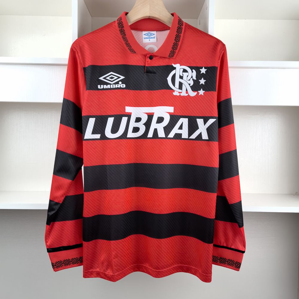 Trikot Flamengo Retro 1994 Manga Longa 