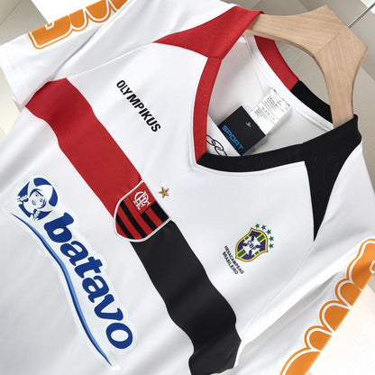 Trikot Flamengo Retrô 2010 - Branco 