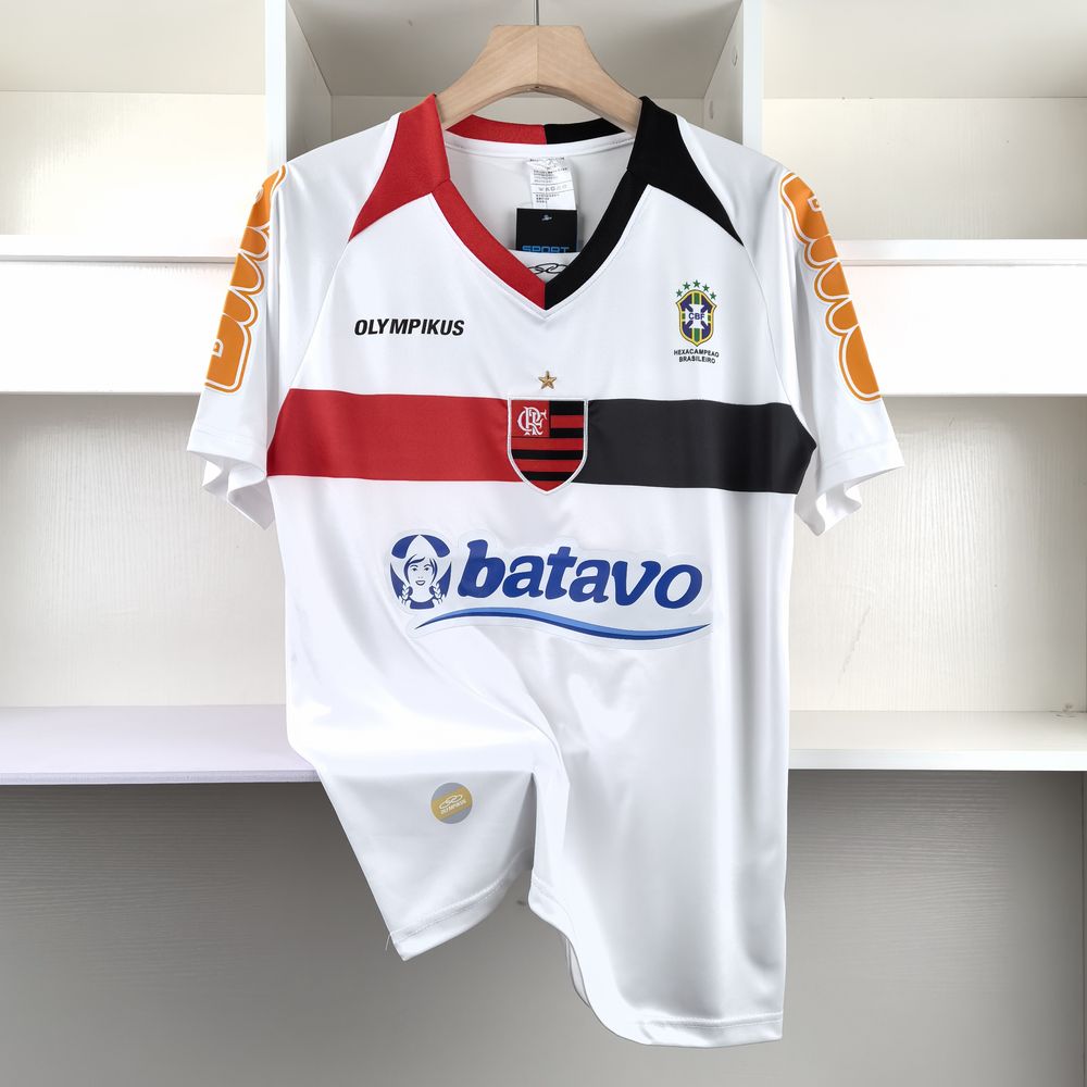 Trikot Flamengo Retrô 2010 - Branco 