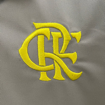 Trikot Flamengo Treino 24/25 Cinza Polo 