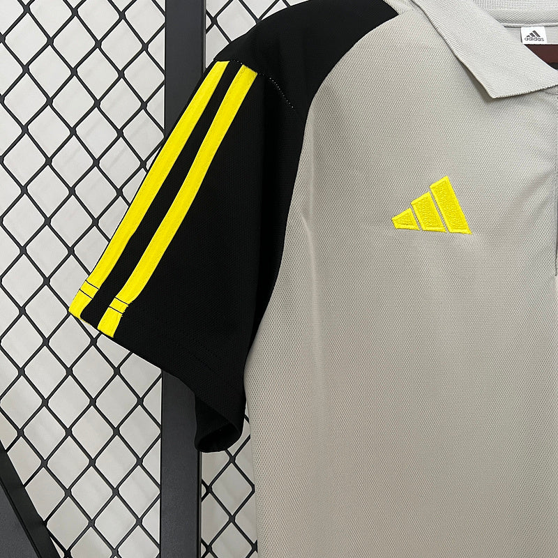 Trikot Flamengo Treino 24/25 Cinza Polo 