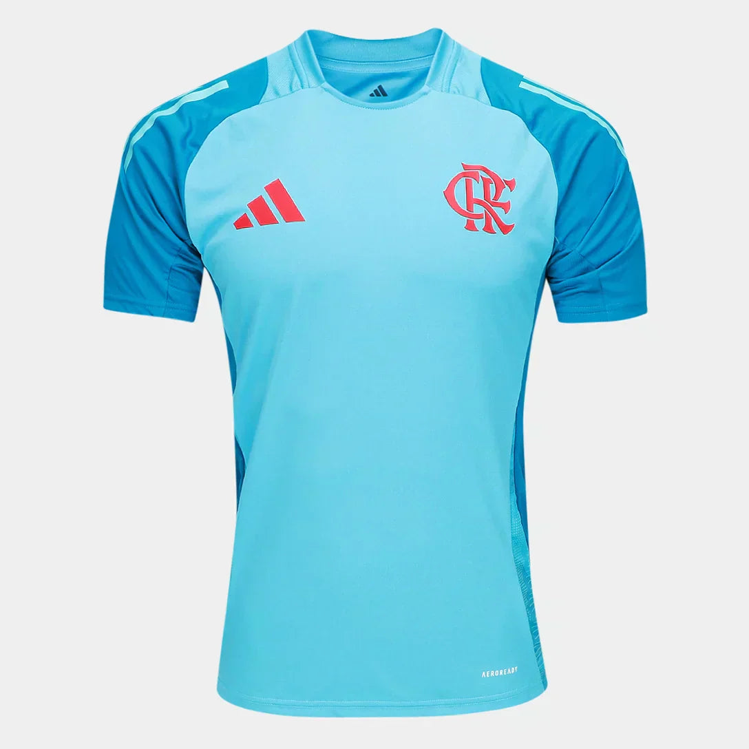 Trikot Flamengo Treino 25/26 Azul e Vermelho 