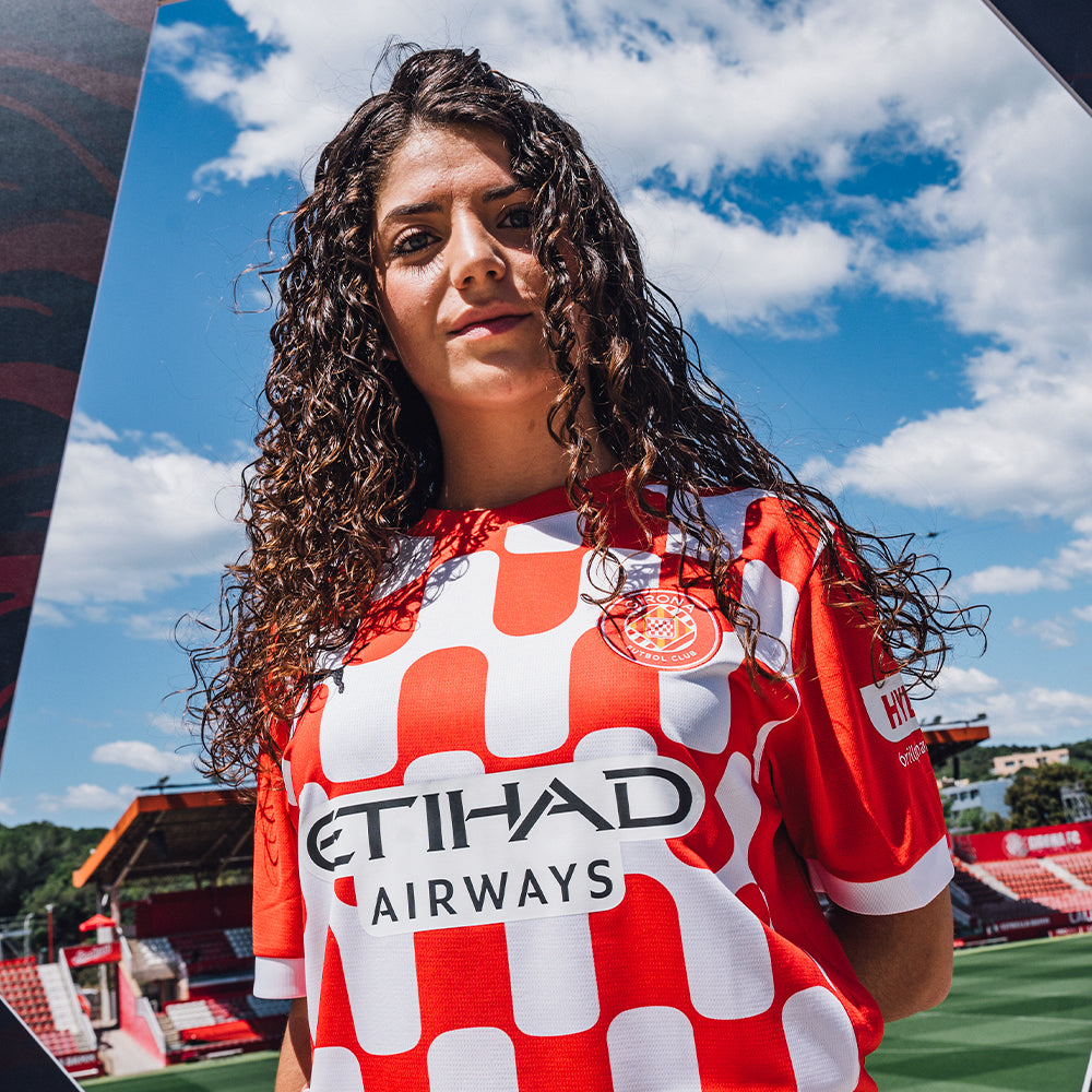 Trikot Girona feminino 24/25 Home 