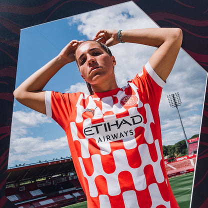 Trikot Girona feminino 24/25 Home 