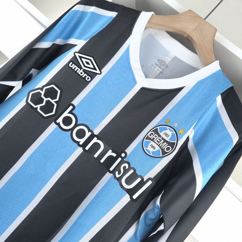 Trikot Gremio Titular 24/25 – Preto e Azul 