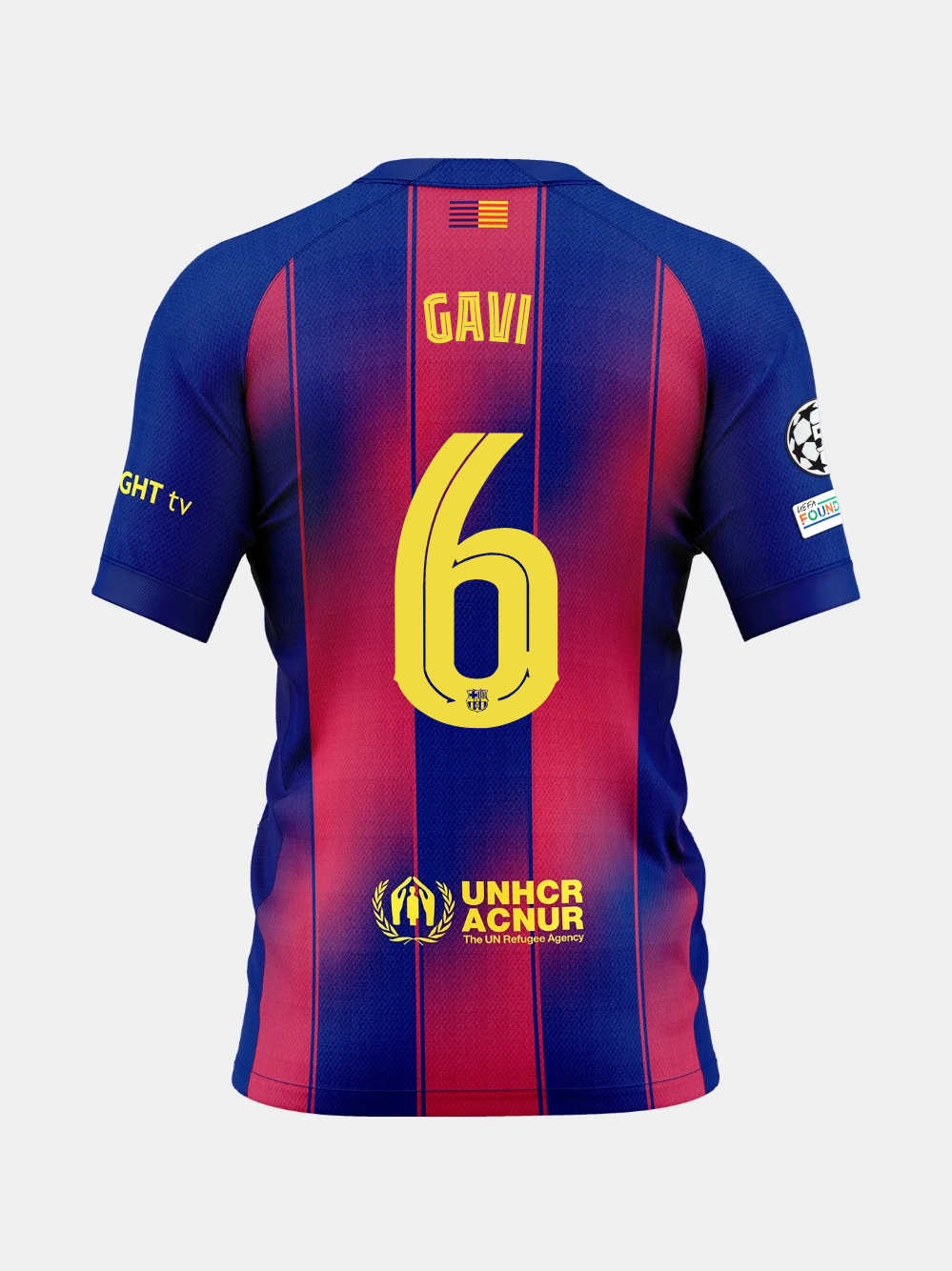 Heimtrikot FC Barcelona 25/26 #6 GAVI 