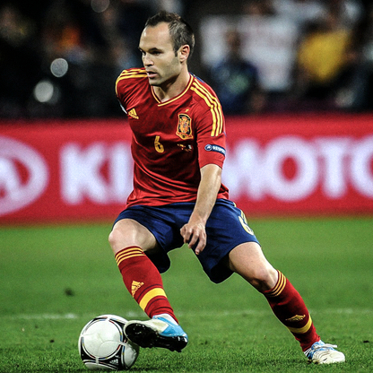 Jersey Iniesta Spanien 2010 Legende 