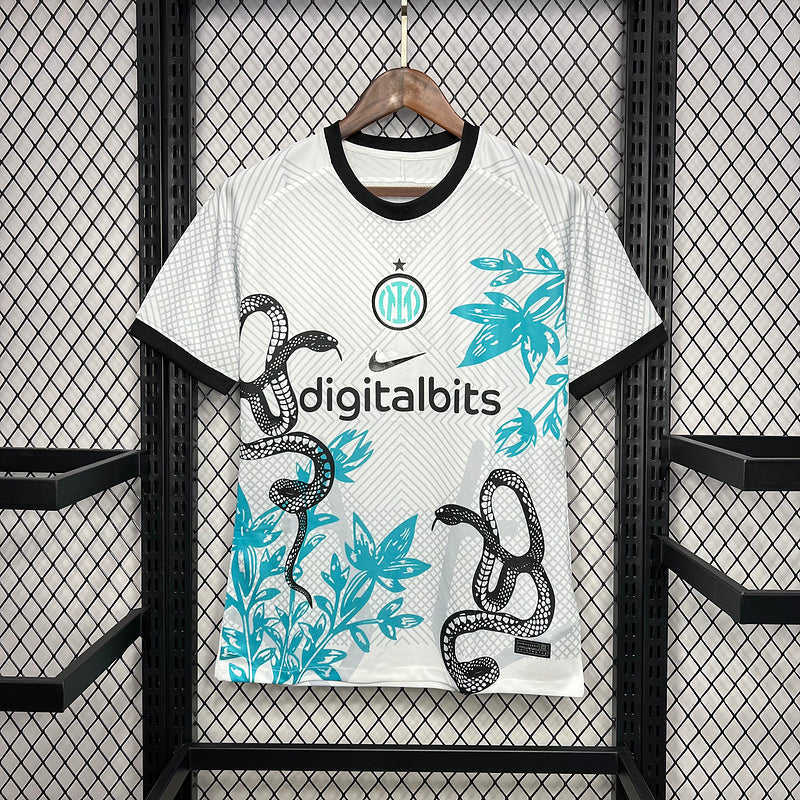 Trikot Inter de Milão 24/25 – Edição especial – Branco 