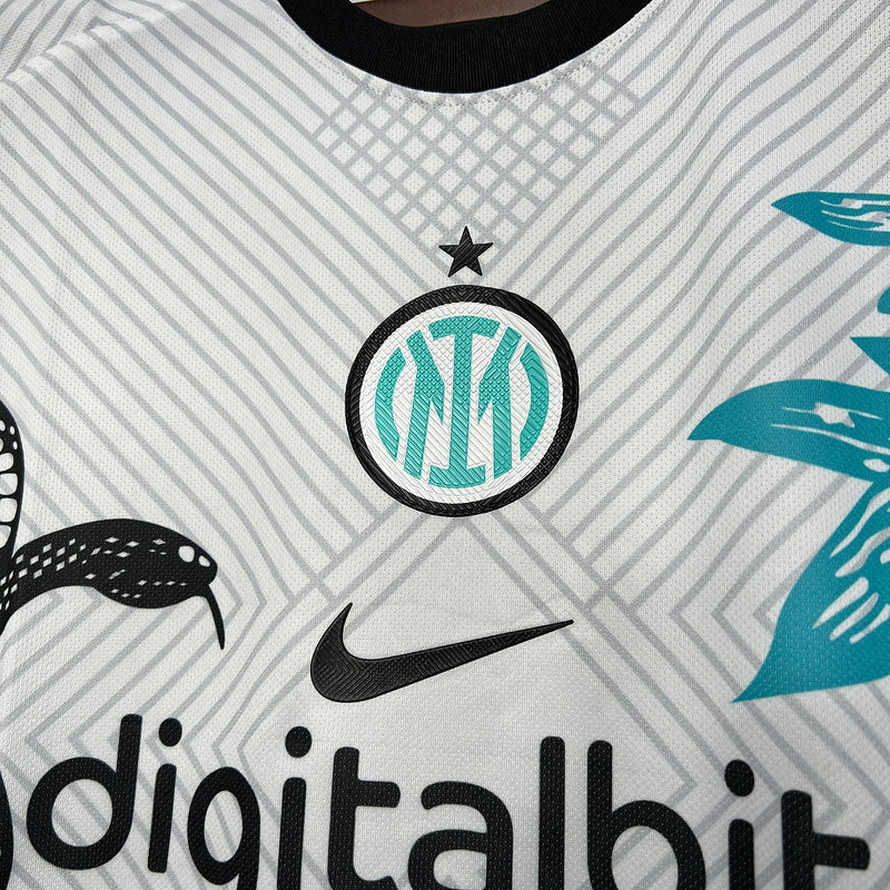 Trikot Inter de Milão 24/25 – Edição especial – Branco 