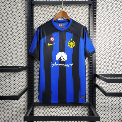 Trikot Inter de Milão Heim 24/25 s/n° Torcedor Masculina - Azul e Preto 