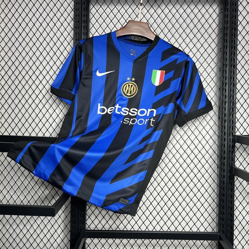 Trikot Inter Mailand I 24/25 – Azul e Preto 